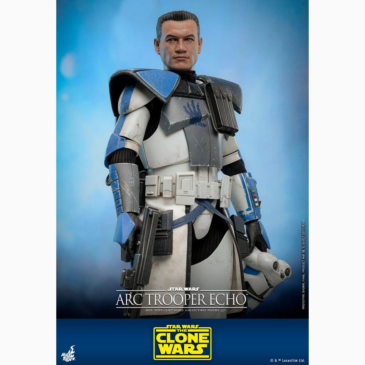 Star Wars: The Clone Wars figurine 1/6 Arc Trooper Echo 30 cm - Image 6