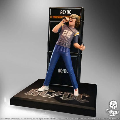 AC/DC statuette Rock Iconz Brian Johnson 23 cm - Image 1