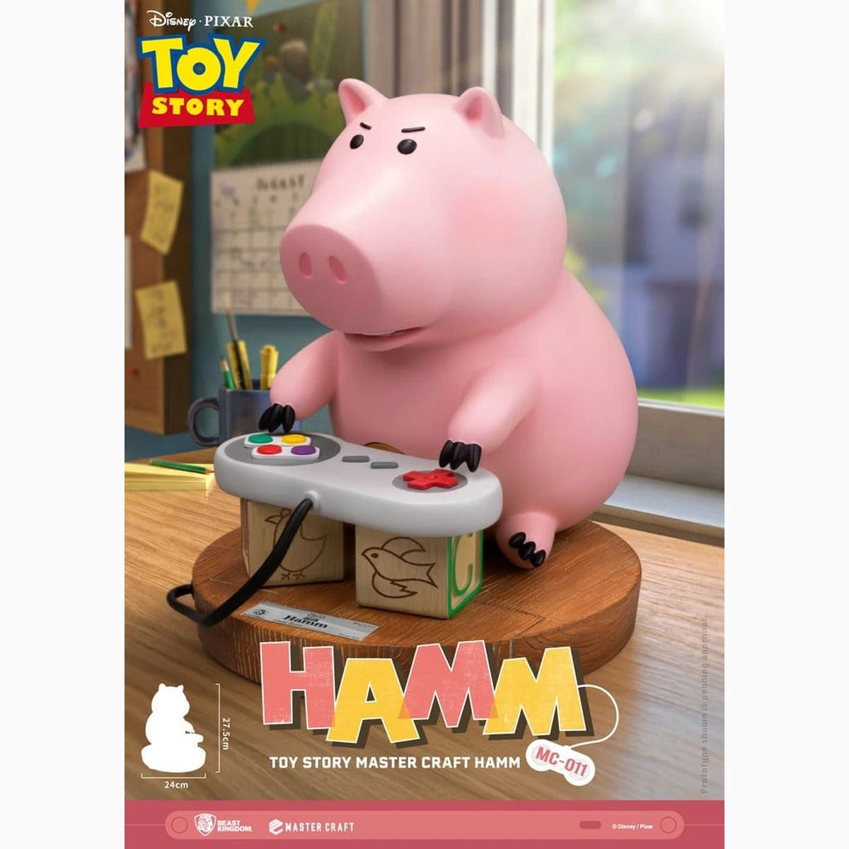 Toy Story statuette Master Craft Hamm 28 cm - Image 5