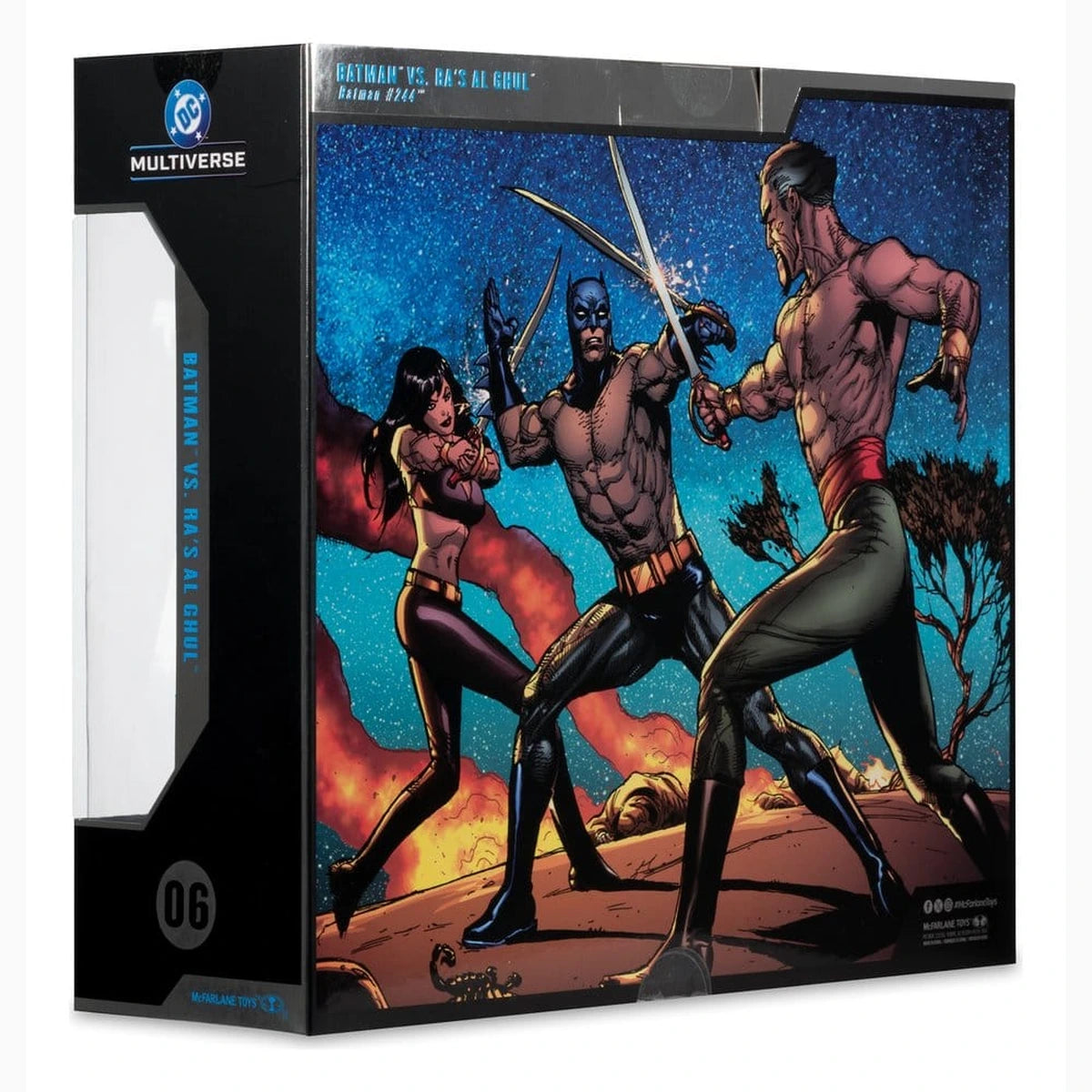 DC Multiverse McFarlane Elite Edition pack de 2 figurines Batman vs Ra's al Ghul (Batman #244) (Gold Label) 18 cm - Image 6