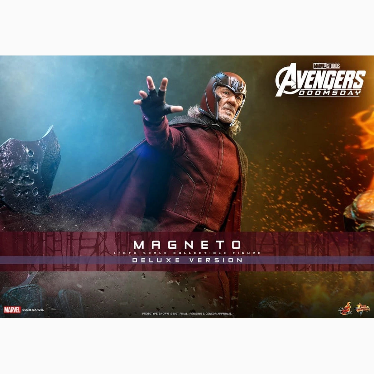 Avengers: Doomsday Movie Masterpiece figurine 1/6 Magneto (Deluxe Version) 30 cm - Image 3