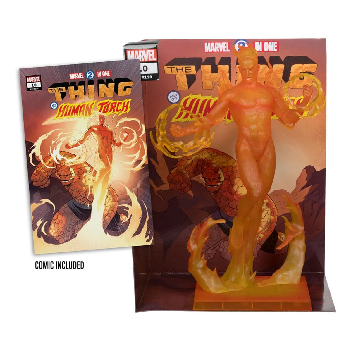 Marvel Collection statuette PVC 1/6 Human Torch (Marvel 2 in 1 #10) 29 cm - Image 4