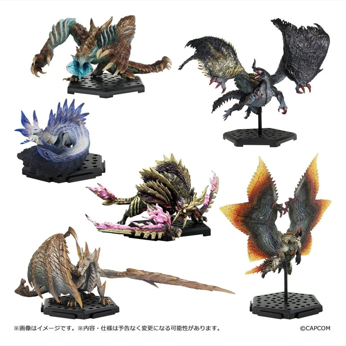 Monster Hunter blind box assortiment Capcom Figure Builder Standard Model Plus figurines mini (6) - Image 3