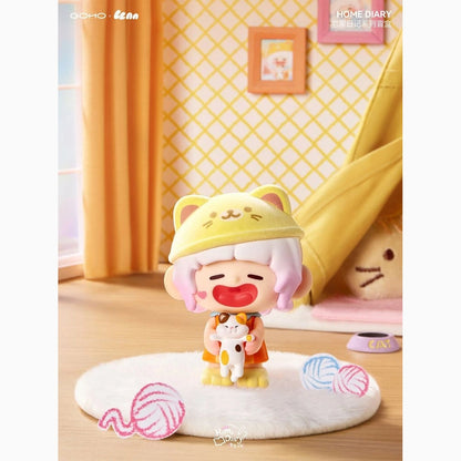 Original Character pack de 8 boîte-mystère figurines Lazy Home Diary 9 cm - Image 5