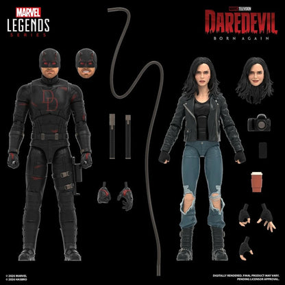 Daredevil: Born Again Marvel Legends pack 2 figurines Daredevil & Jessica Jones 15 cm - Image 4