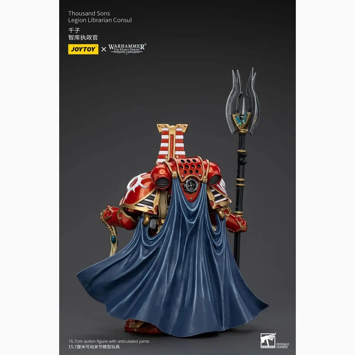 Warhammer The Horus Heresy figurine 1/18 Thousand Sons Legion Librarian Consut 16 cm - Image 6