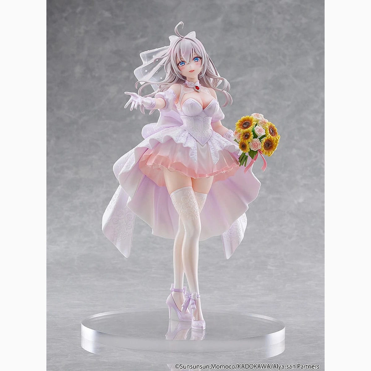 Alya Sometimes Hides Her Feelings in Russian statuette 1/7 Alisa Mikhailovna Kujou Wedding Dress Ver. 24 cm - Image 7