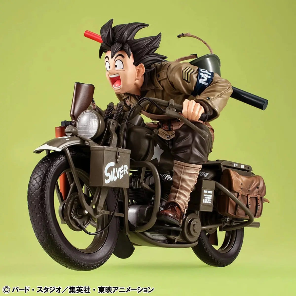 Dragonball Z 05 Desktop Real McCoy diorama PVC Son Goku & Bike 18 cm - Image 6