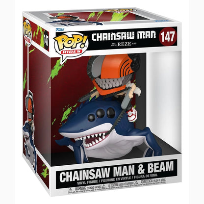Chainsaw Man POP! Rides Deluxe Vinyl figurine CSM & Beam 15 cm - Image 4
