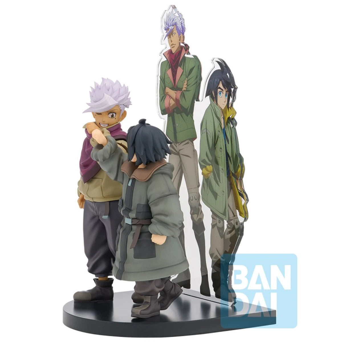 MOBILE SUIT GUNDAM - ICHIBANSHO FIGURE MOBILE SUIT GUNDAM  IRON-BLOODED ORPHANS - MIKAZUKI & ORGA - Image 1