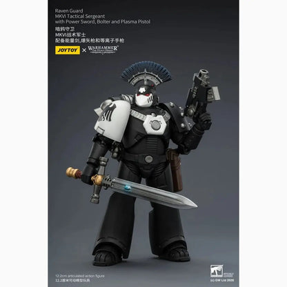 Warhammer 40,000 figurine Raven Guard MkVI Tactical Sergeant 12 cm - Image 4
