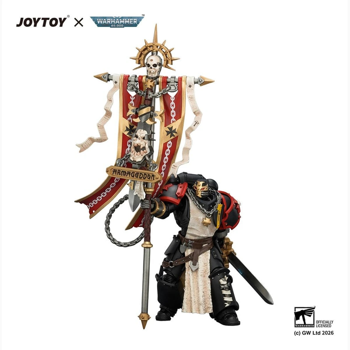 Warhammer figurine Black Templars Crusader Ancient 12 cm - Image 6