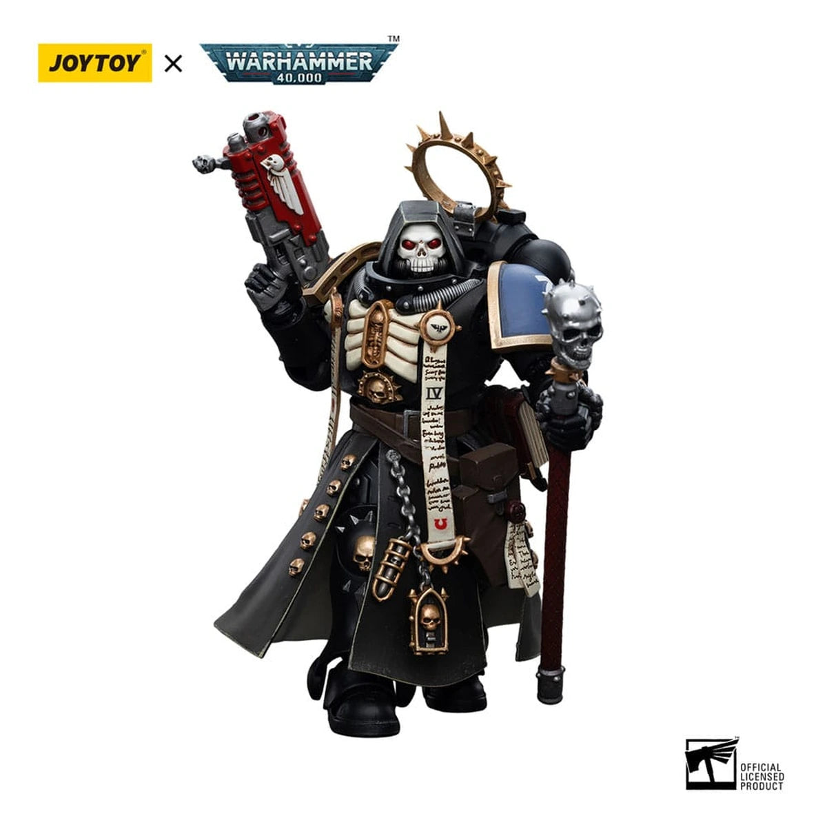 Warhammer 40k figurine 1/18 Ultramarines Primaris Chaplain Brother Varus 12 cm - Image 6