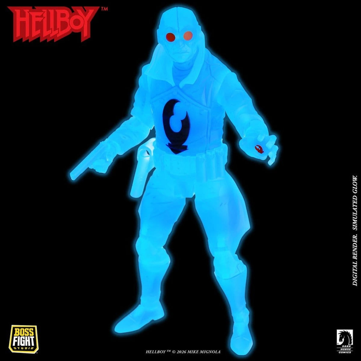 Lobster Johnson 1/12 figurine The Ghost of Lobster Johnson (Limited Edition) heo exclusive 17 cm - Image 3