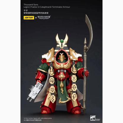 Warhammer The Horus Heresy figurine 1/18 Thousand sons Legion Praetor in Cataphractii Terminator Armour 12 cm - Image 1