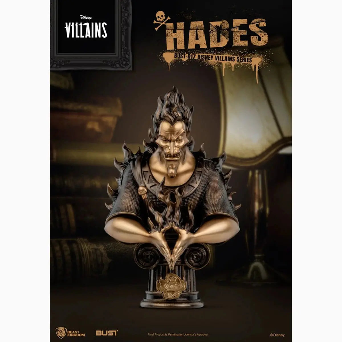 Disney Villains Series buste PVC Hades 16 cm - Image 1