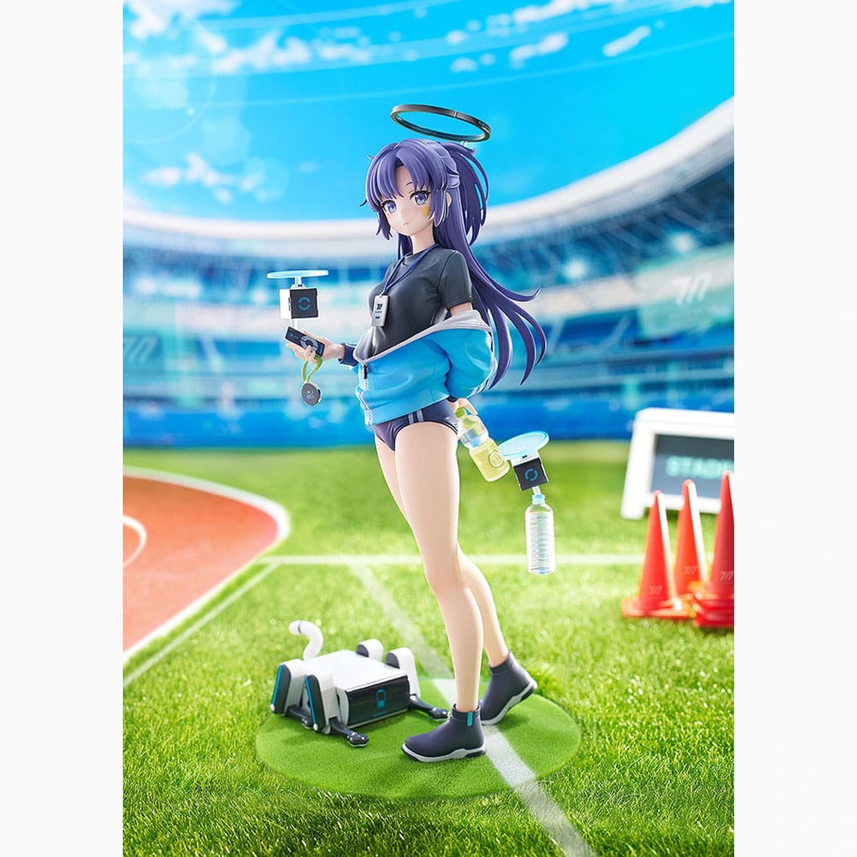 Blue Archive statuette PVC 1/7 Yuuka (Track) 24 cm - Image 4