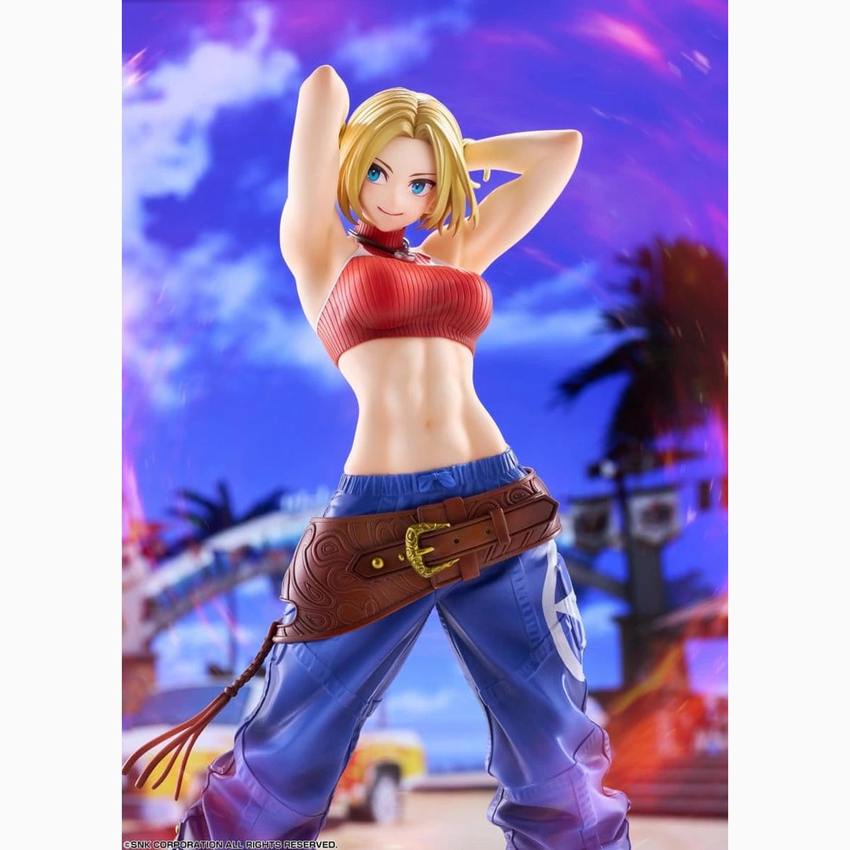 Fighting Girls Collection The King of Fighters XV figurine PVC 1/7 Blue Mary 26 cm - Image 4