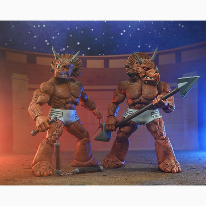 Tortues Ninja (Mirage Comics) figurine Triceraton Gladiator 21 cm - Image 6