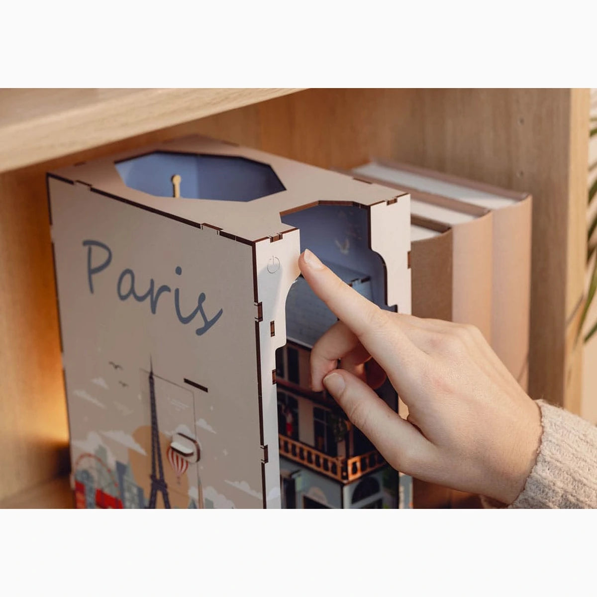 Paris maquette Book Nook Tiny Adventures 23 cm - Image 7
