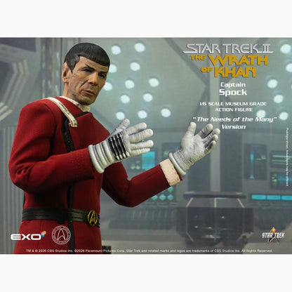 Star Trek : La Colère de Khan figurine 1/6 Captain Spock Needs of the Many Version 30 cm - Image 3