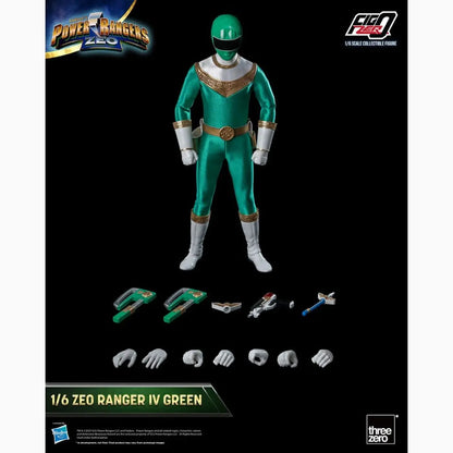 Power Rangers Zeo figurine FigZero 1/6 Ranger IV Green 30 cm - Image ajoutée 10