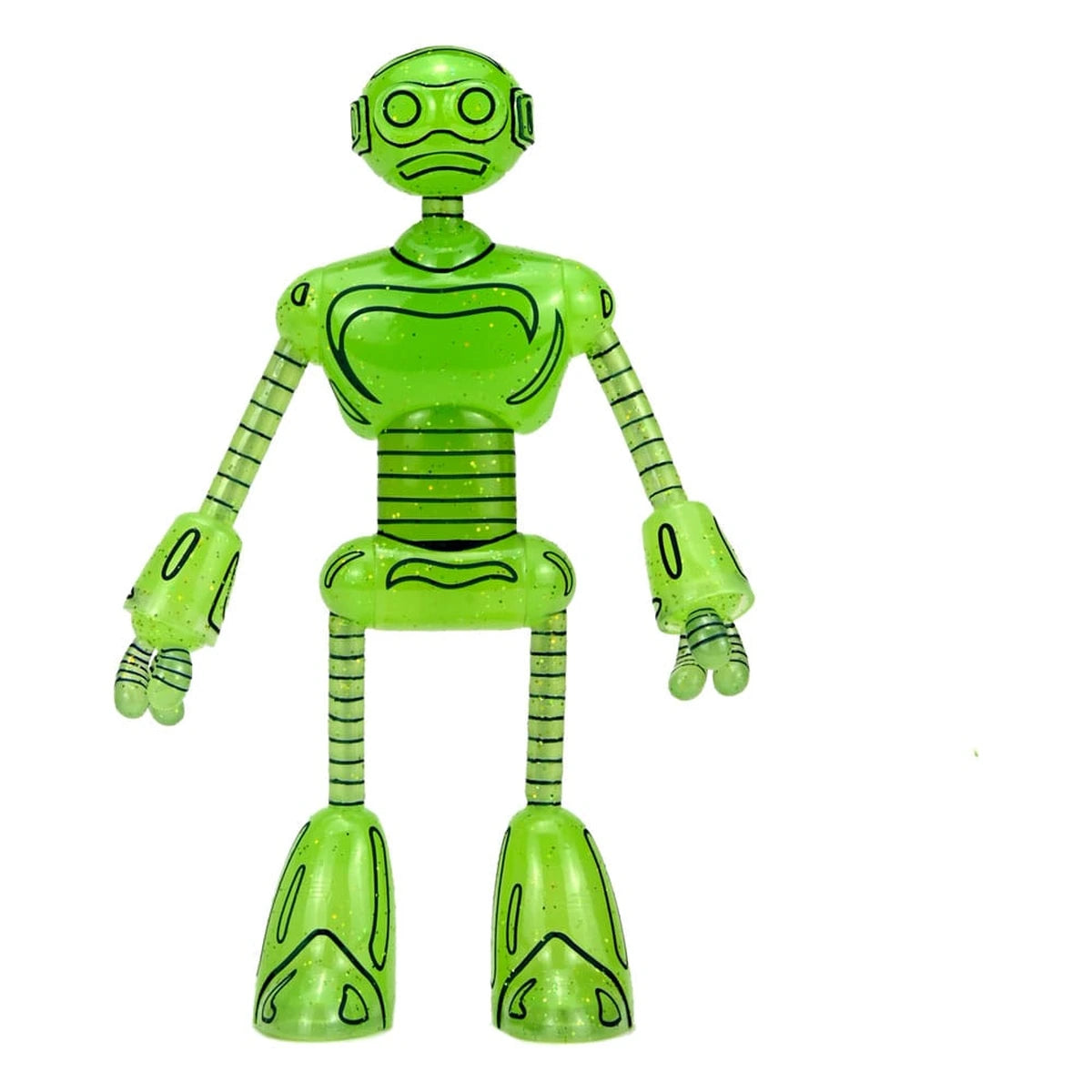 Tortues Ninja (Mirage Comics) figurine Transmat Fugitoid GID 18 cm - Image 1