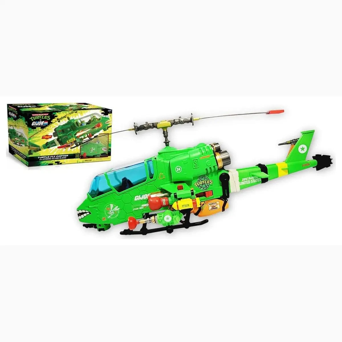 Tortues Ninja x G.I. Joe Crossover Classics véhicule Turtle-Fly Copter - Image ajoutée 2