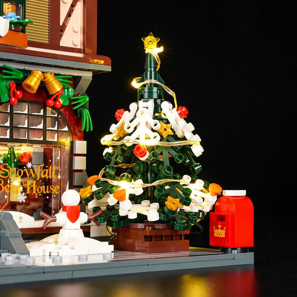 Lumibricks Town Life 15014 Christmas Pub - Image 2