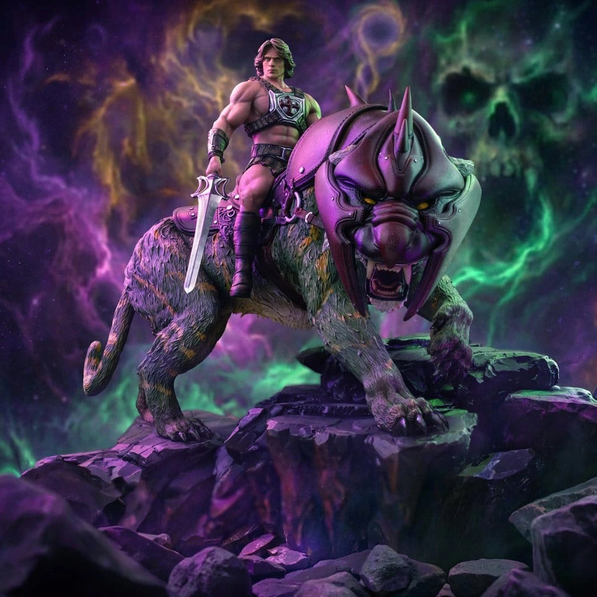 Masters of the Universe statuette 1/10 Art Scale He-Man and Battle Cat 33 cm - Image 6
