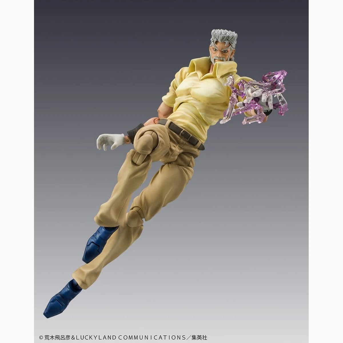 JoJo's Bizarre Adventure pack 2 figurines PVC Chozokado Joseph Joestar & Iggy - Image 6