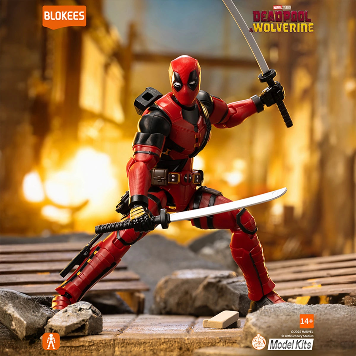 Marvel Heros Blokees Champion Class 04 Deadpool - Image 2