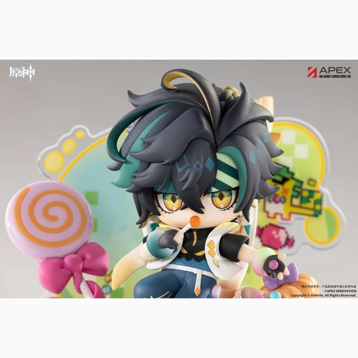 Genshin Impact Chibi Chara figurine PVC You Ye Qi Xiang Series Kinich 11 cm - Image 2