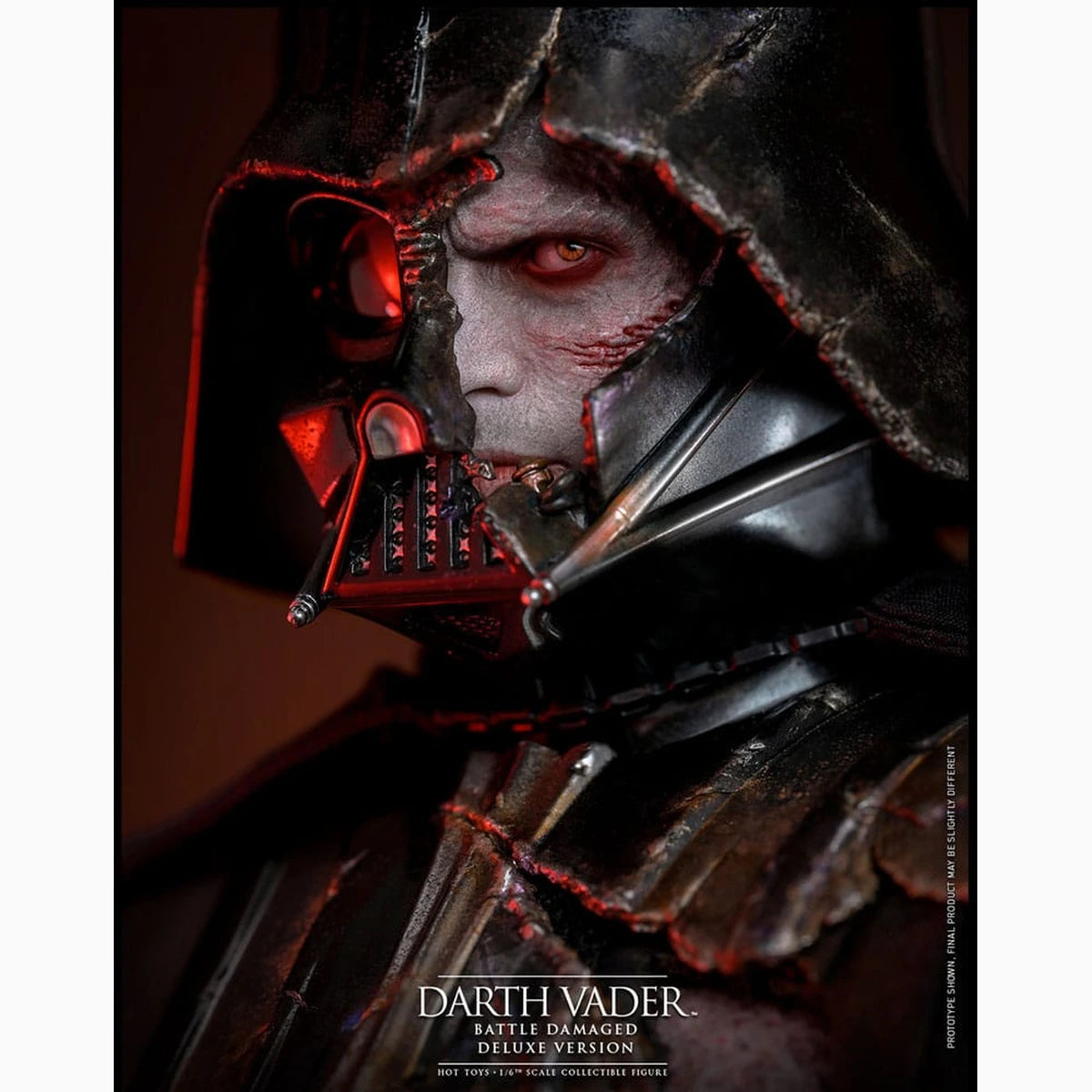 Star Wars figurine 1/6 Darth Vader (Battle Damaged) Deluxe Version 35 cm - Image 4