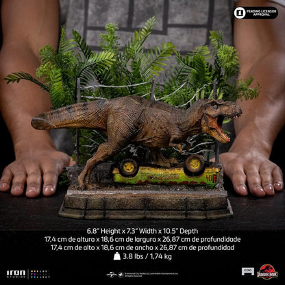 Jurassic Park statuette Icons T-Rex Breakout Set A 17 cm - Image 3