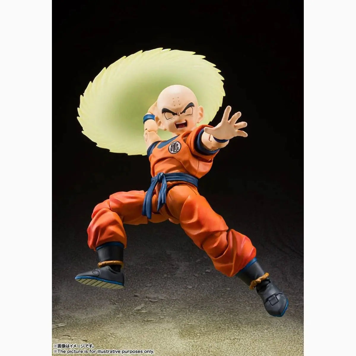 Dragon Ball Z figurine S.H. Figuarts Krillin-Earth's Strongest Man 12 cm - Image 7