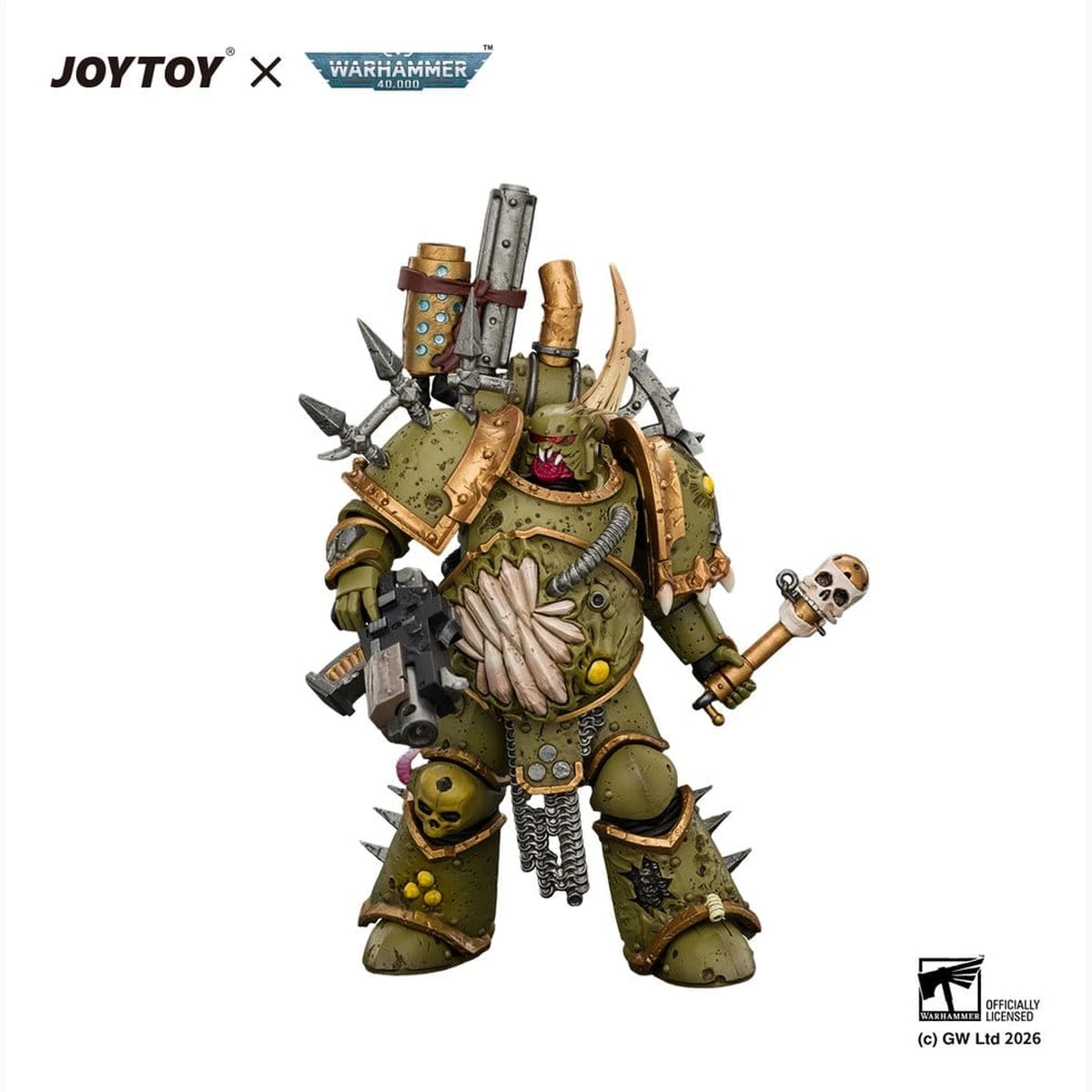 Warhammer figurine Death Guard Plague Marine 1 12 cm - Image 1