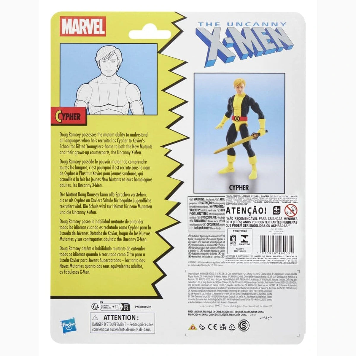 The Uncanny X-Men Marvel Legends figurine Cypher 15 cm - Image 2