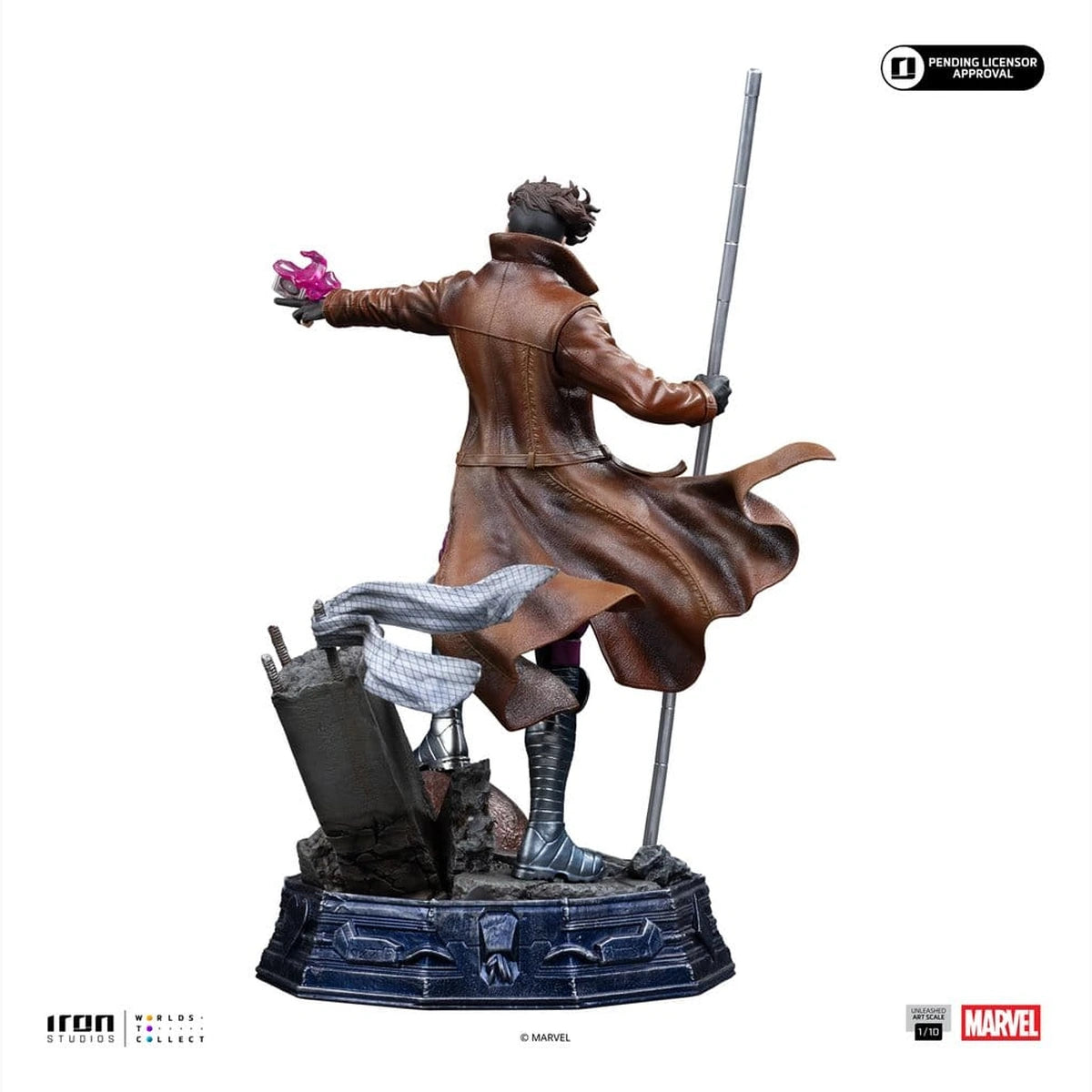 Marvel Gambit Unleashed Art Scale statuette 1/10 Gambit 28 cm - Image 5