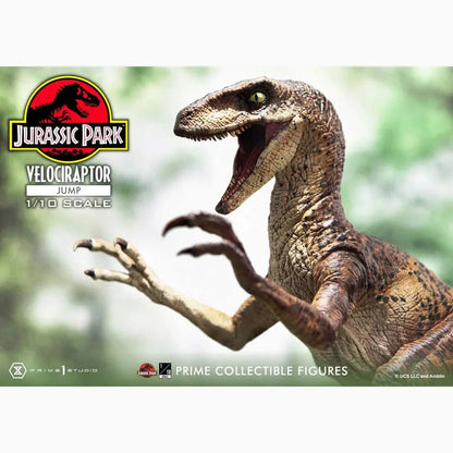 Jurassic Park statuette Prime Collectibles 1/10 Velociraptor Jump 21 cm - Image 4