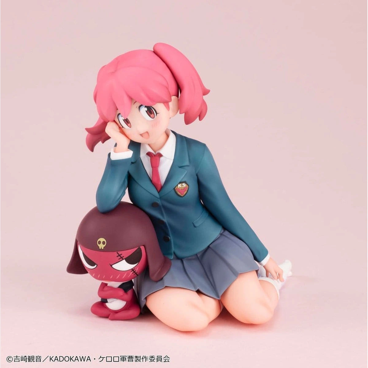 Sgt. Frog figurine PVC Melty Princess Natsumi & Giroro Palm Size 9 cm - Image 1