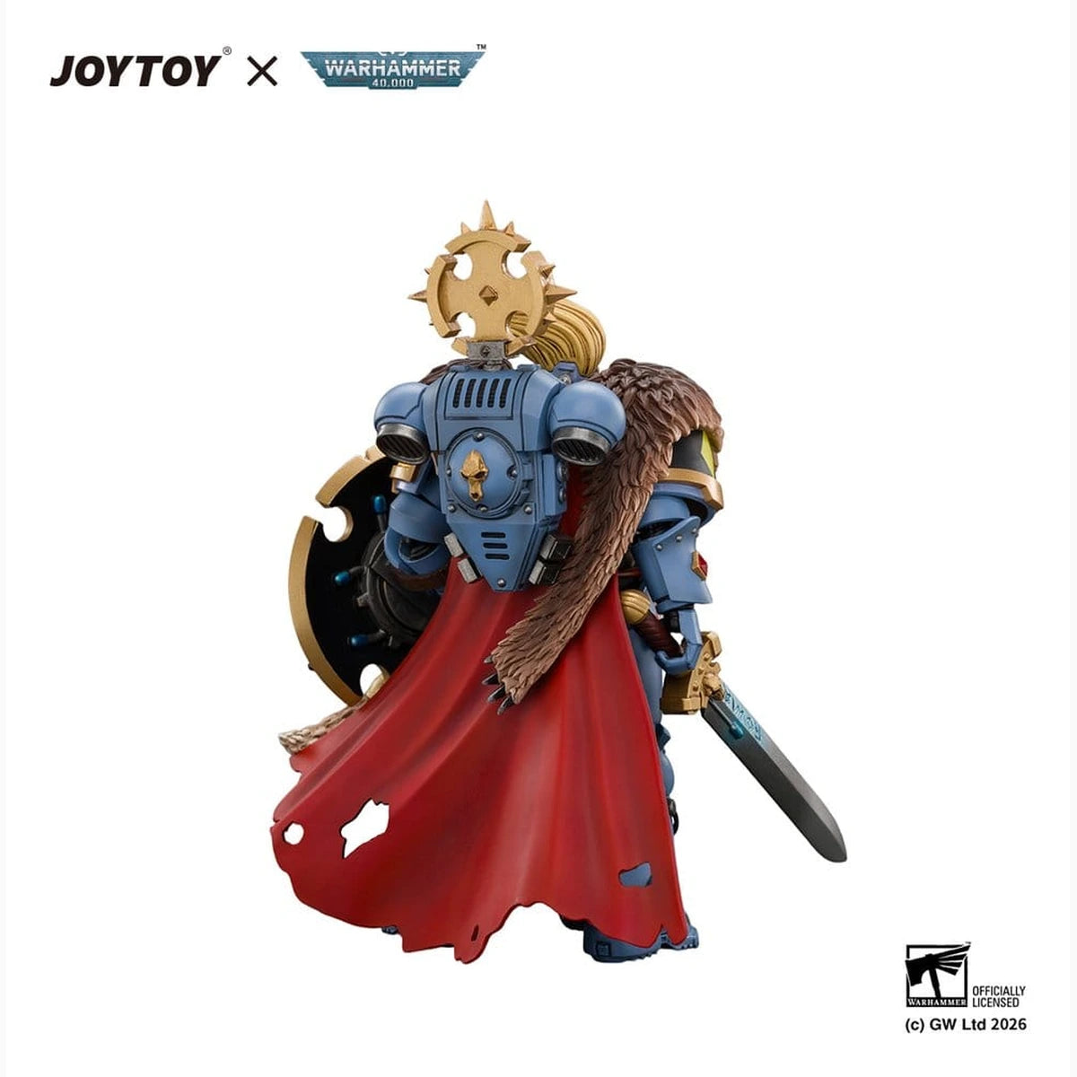 Space Marine figurine Space Wolves Wolf Guard Battle Leader 12 cm - Image 2