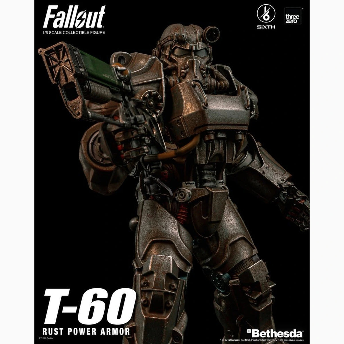 Fallout figurine 1/6 T-60 Rust Power Armor - Image 5