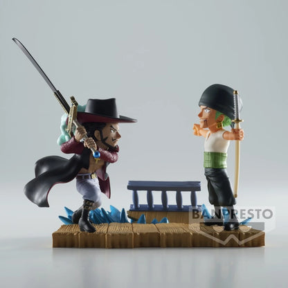 ONE PIECE - WORLD COLLECTABLE FIGURE LOG STORIES - RORONOA ZORO VS DRACULE.MIHAWK - Image 5
