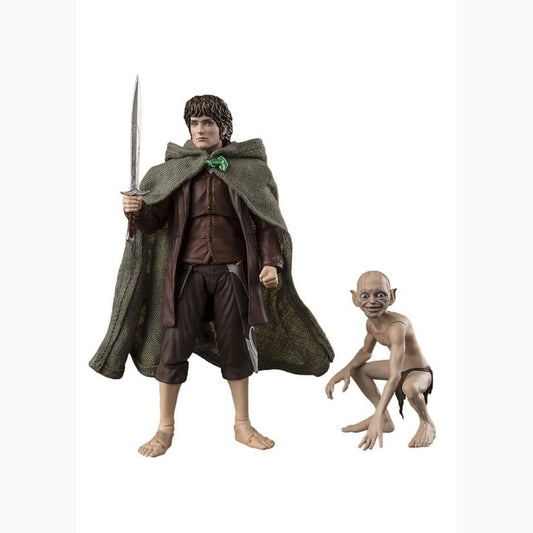 Le Seigneur des Anneaux figurines S.H. Figuarts Frodo Baggins & Gollum - Image 1