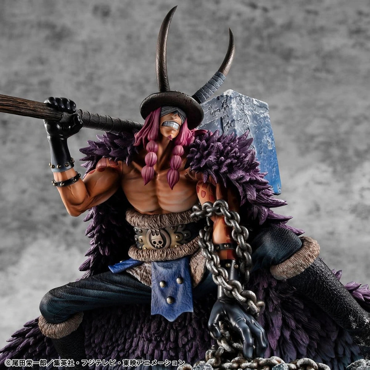 One Piece figurine PVC Portrait.Of.Pirates "ELB-MAXIMUM" Loki 31 cm - Image 3