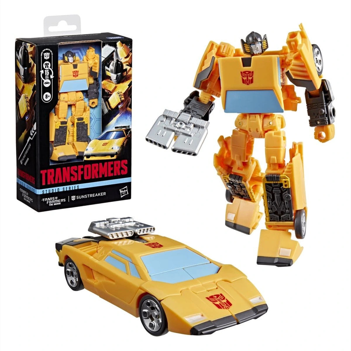 The Transformers: The Movie Studio Series Deluxe Class figurine Sunstreaker 11 cm - Image 4