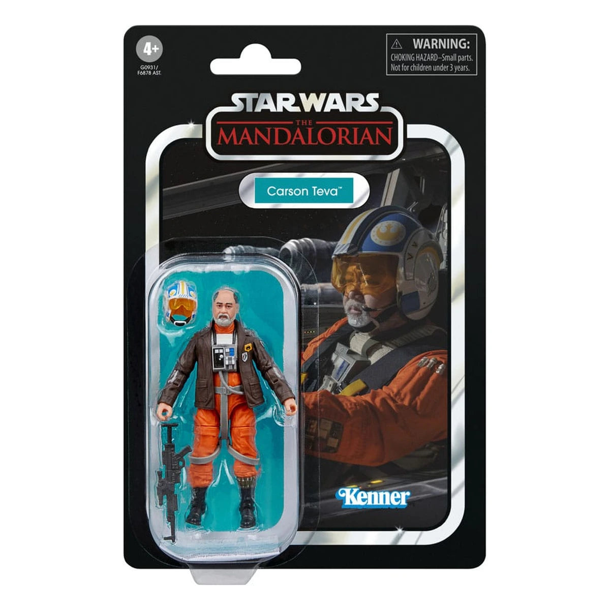Star Wars: The Mandalorian Vintage Collection figurine Carson Teva 10 cm - Image 3