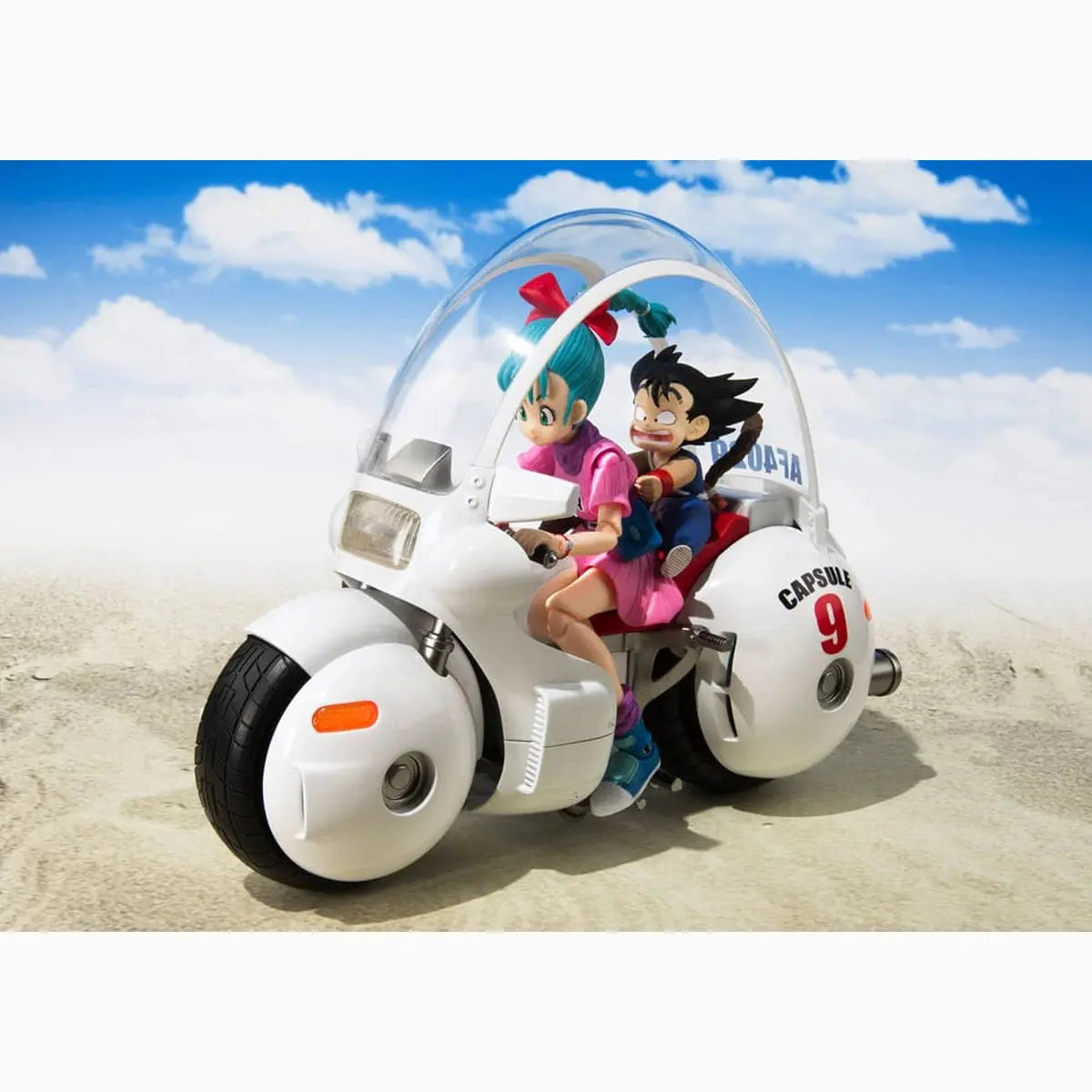 Dragon Ball Véhicule avec figurine S.H. Figuarts Bulma's Motorcycle Hoipoi Capsule No. 9 17 cm - Image 6