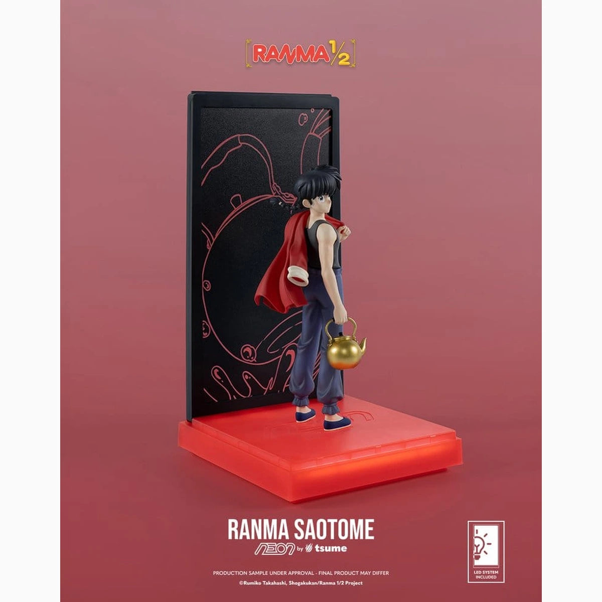 Ranma figurine 1/9 Neon Ranma Saotome Boy 20 cm - Image 6